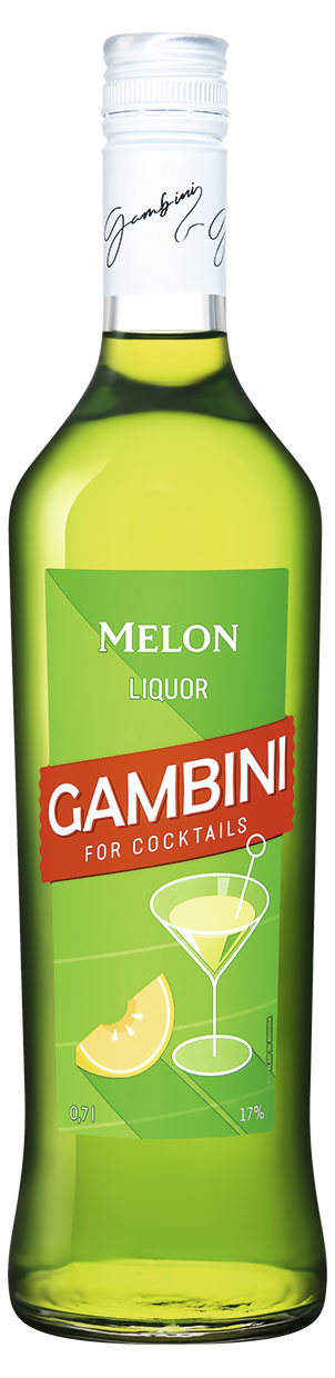

Ликер десертный Gambini Green Melon Россия, 0,7 л