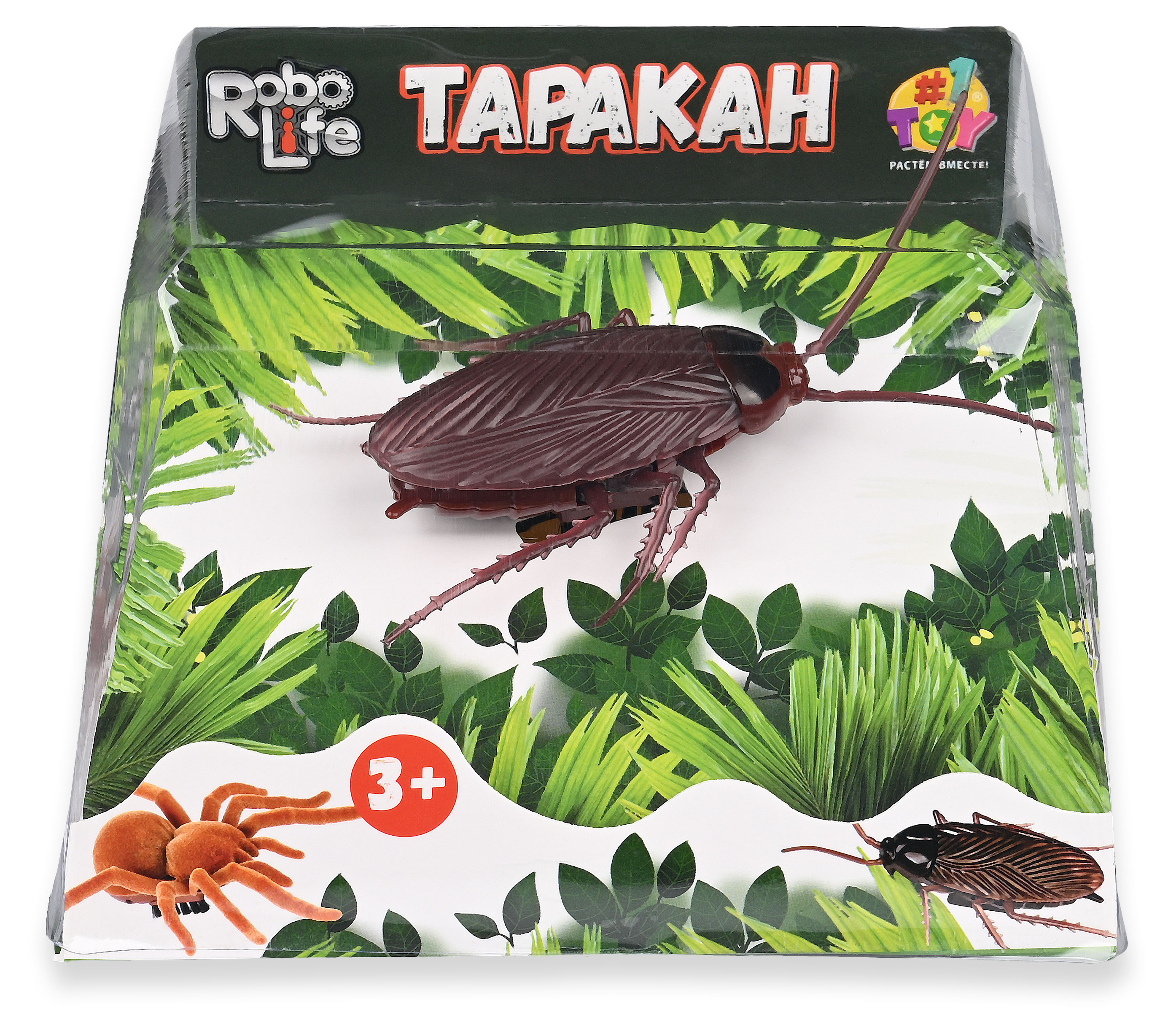 Изображение товара Игрушка 1TOY Robolife Таракан на батарейках для детей от 3 лет