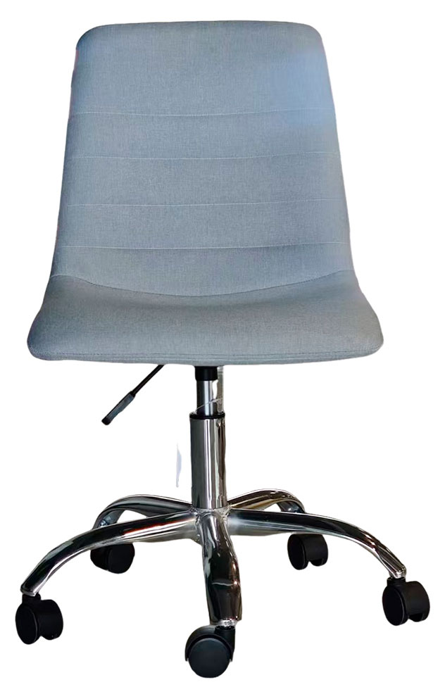 

Кресло офисное ткань серое, 60х60х84 см