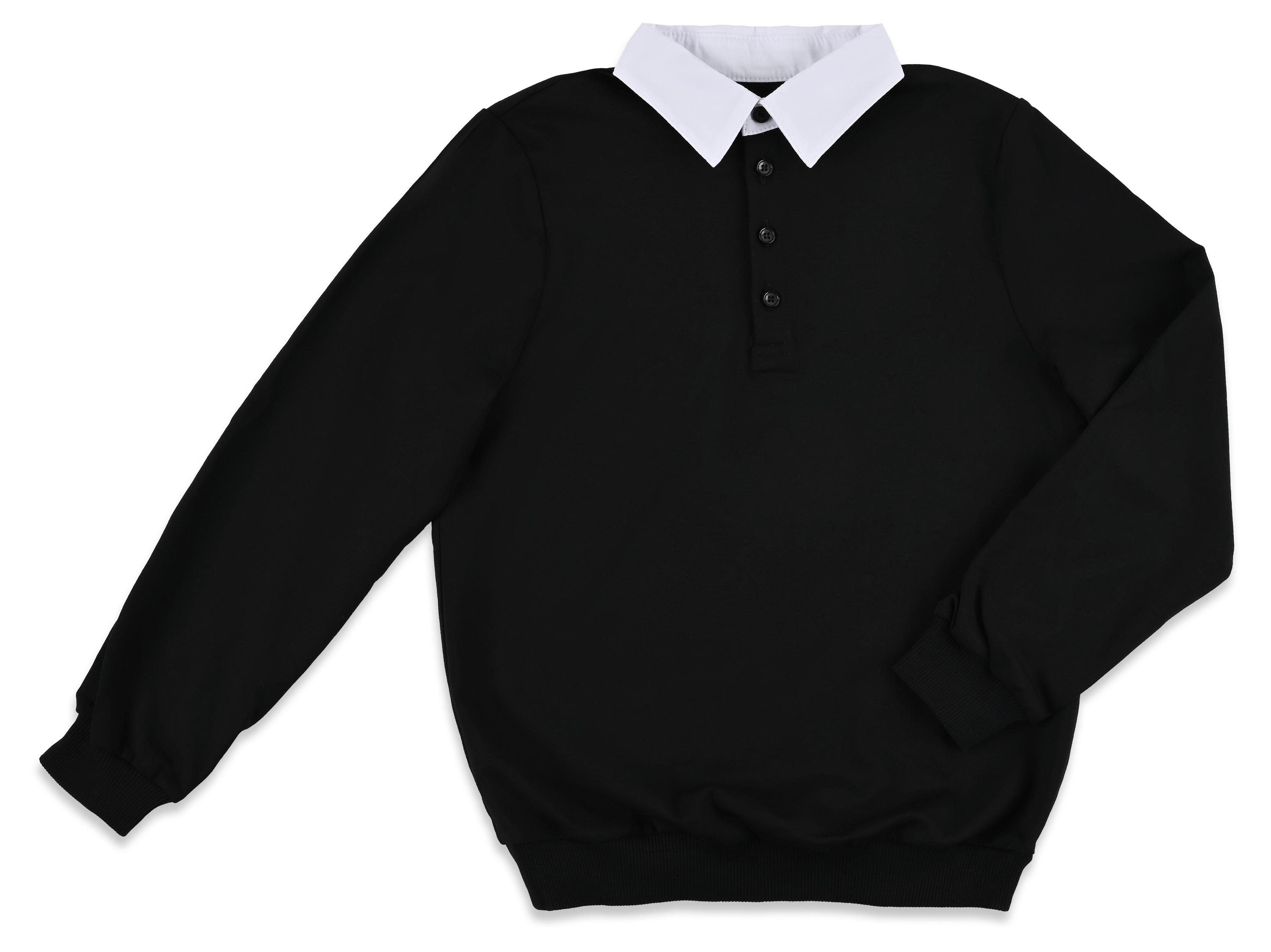 

Джемпер для мальчика КАЛИНКА черно-белый