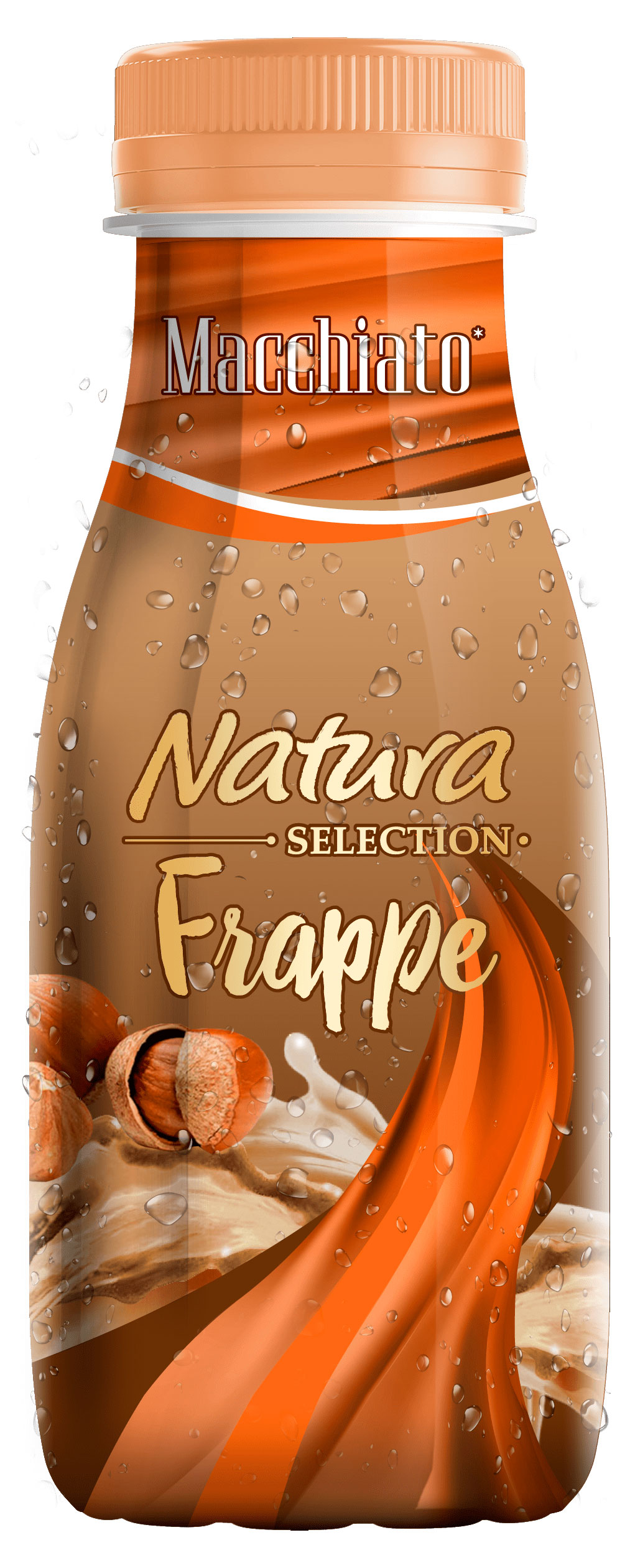 

Напиток молочный с кофе Natura Selection Frappe сoffee macchiato со вкусом лесного ореха охлажденный, 250 г