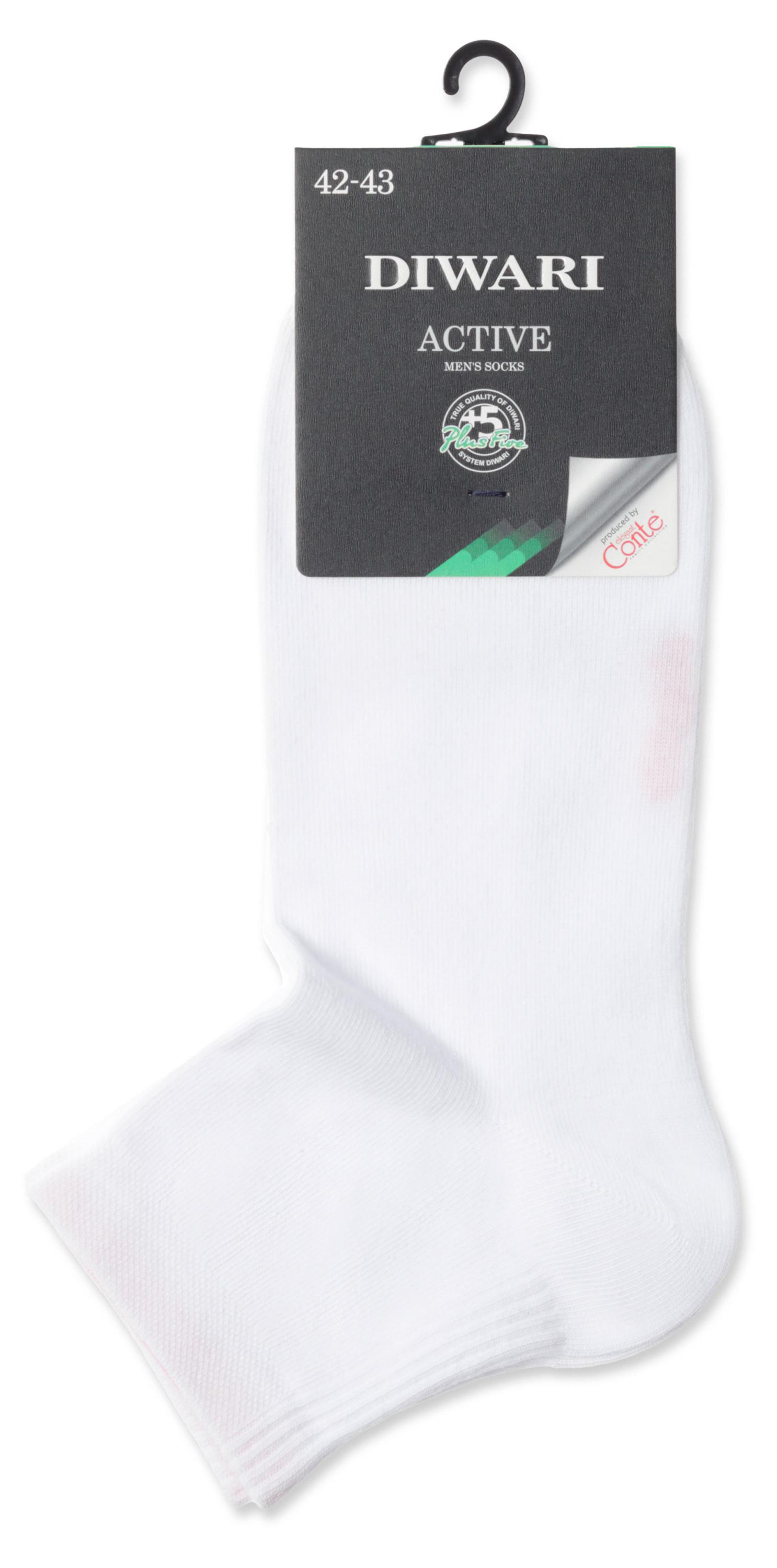 

Носки мужские DIWARI Active белые, р.27