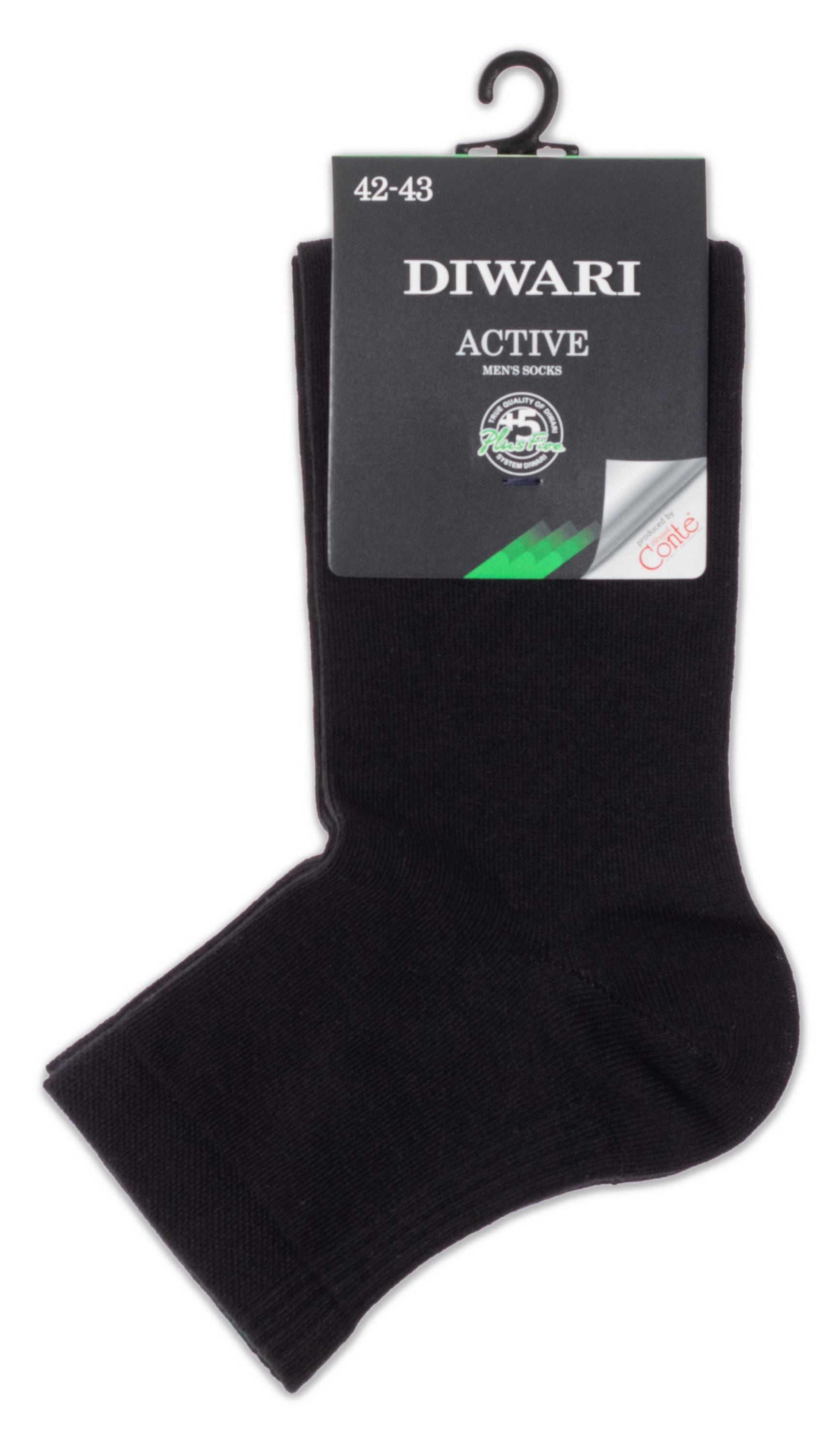 

Носки мужские DIWARI Active черные, р.27