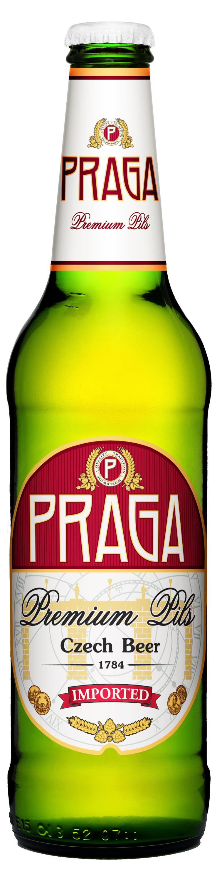 Изображение товара Пиво светлое Praga Премиум Пилс фильтрованное 4,7%, 500 мл