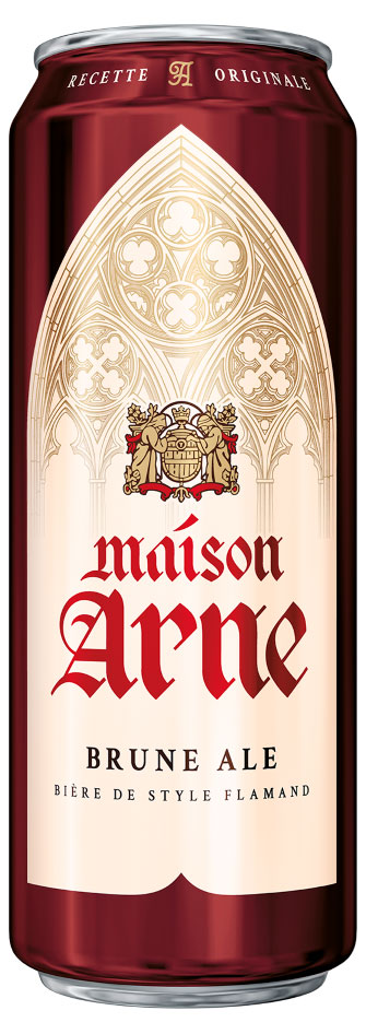 

Пиво темное пастеризованное Maison Arne Brune Ale 6,5%, 430 мл