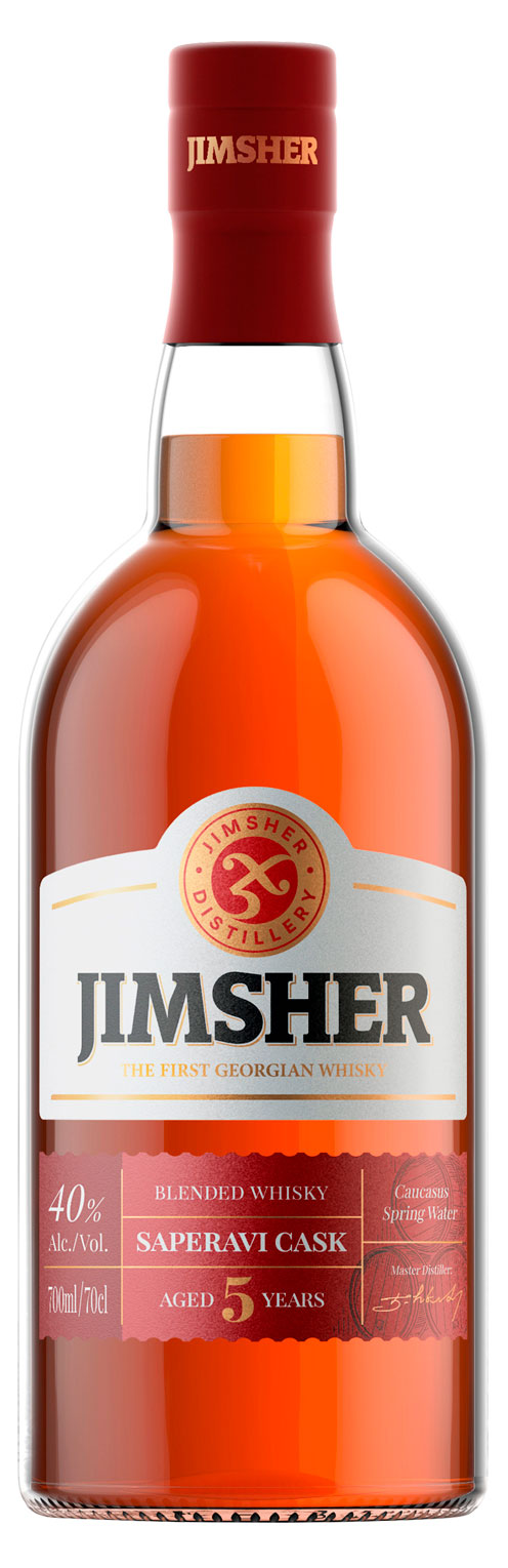 

Виски Jimsher Saperavi Cask купажированный 5 лет Грузия, 0,7 л
