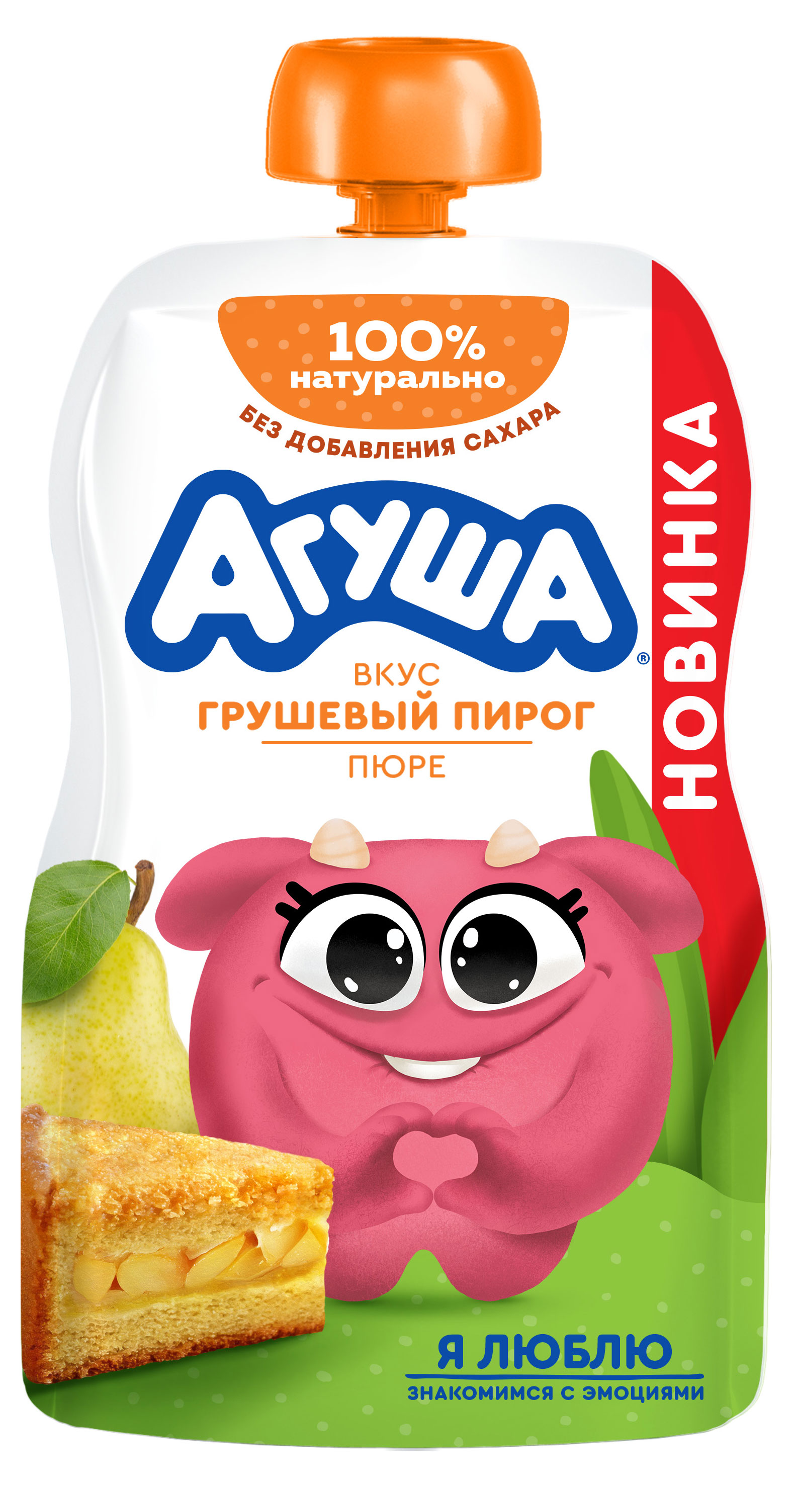 Изображение товара Пюре фруктовое «Агуша» Грушевый пирог с 8 мес., 80 г