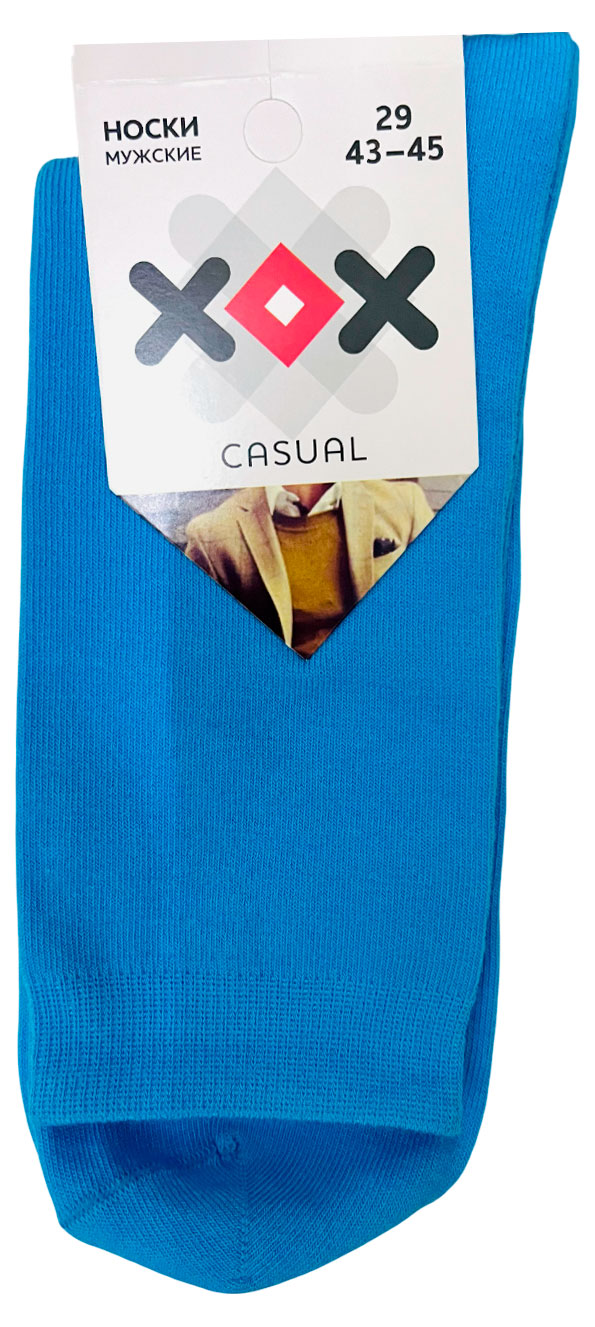 

Носки мужские ХОХ бирюзовые, р 29