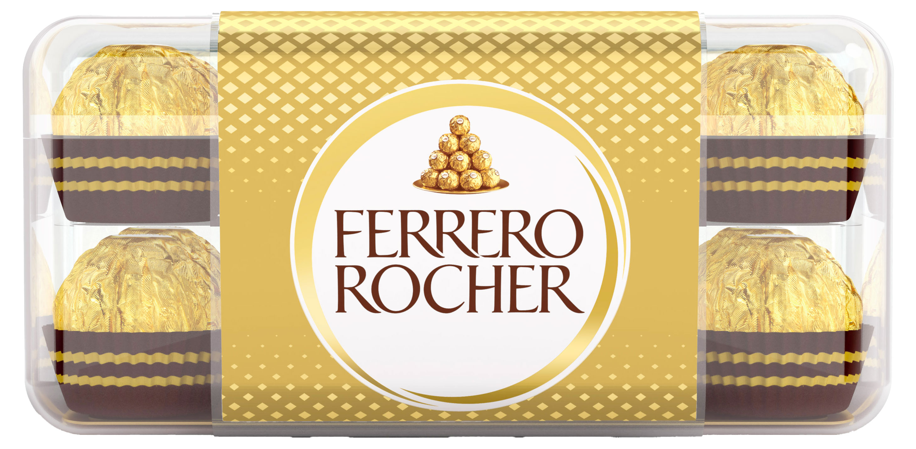 Изображение товара Конфеты FERRERO Rocher с начинкой из крема и лесного ореха, 200 г