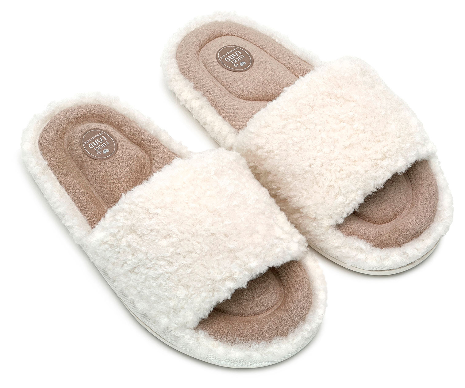 Изображение товара Женские домашние тапочки LuckyLand открытым носом 38 размер домашняя обувь комфорт и стиль