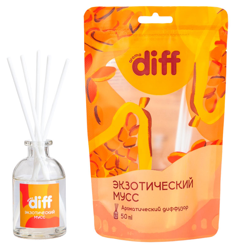Изображение товара Диффузор ароматический DIFF Экзотический мусс, 50 мл