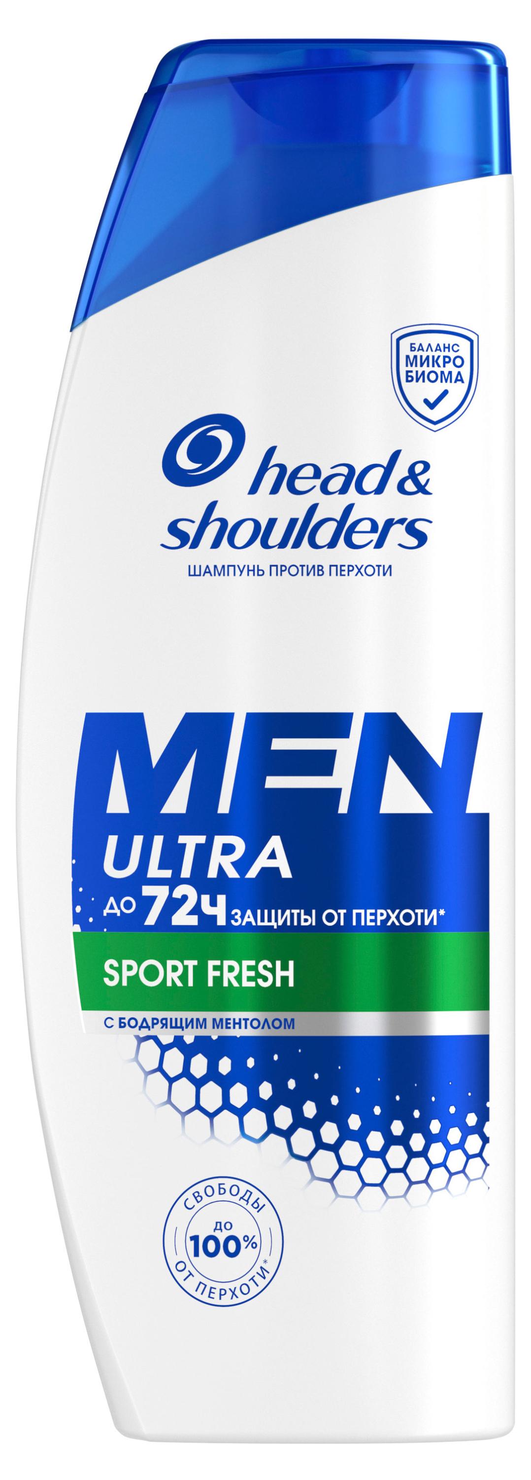 

Шампунь для волос Head&Shoulders Men Ultra Sport Fresh, 360 мл