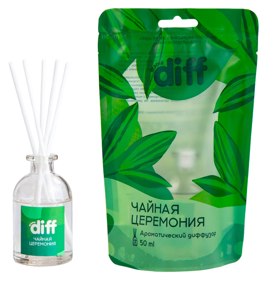 

Диффузор ароматический DIFF Чайная церемония, 50 мл