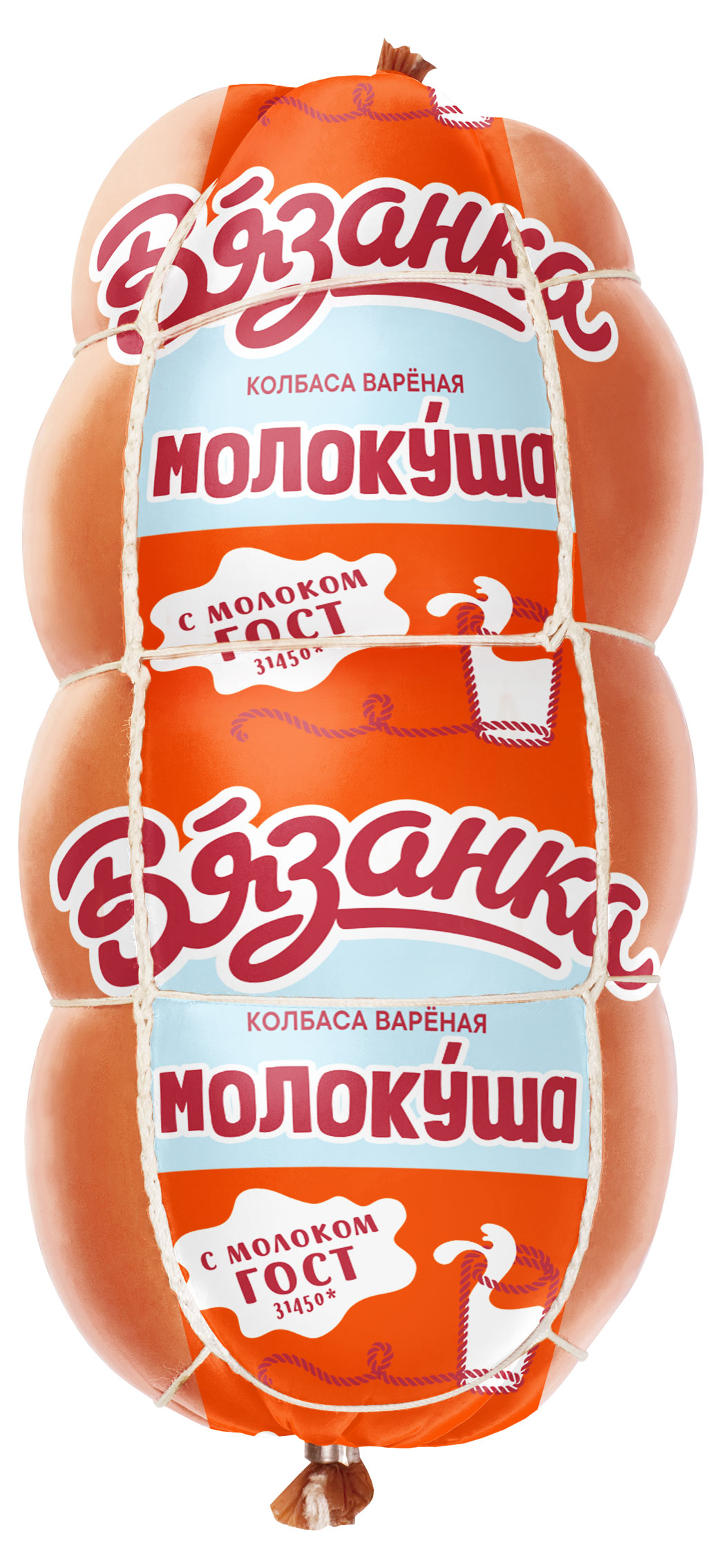 

Колбаса вареная Вязанка Молокуша, 450 г