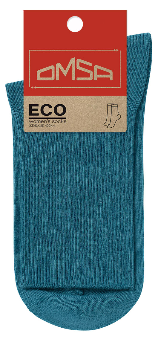 

Носки женские Omsa ECO 254 с высоким паголенком Acqua, р. 35-38