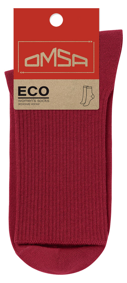 

Носки женские Omsa ECO 254 с высоким паголенком Bordo, р. 35-38