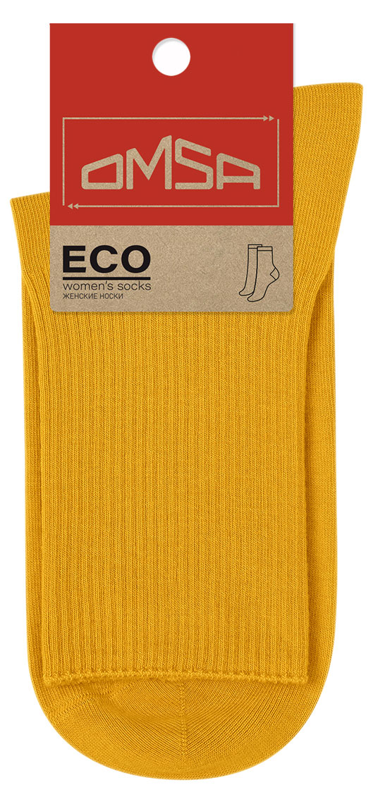 

Носки женские Omsa ECO 254 с высоким паголенком Giallo, р. 35-38