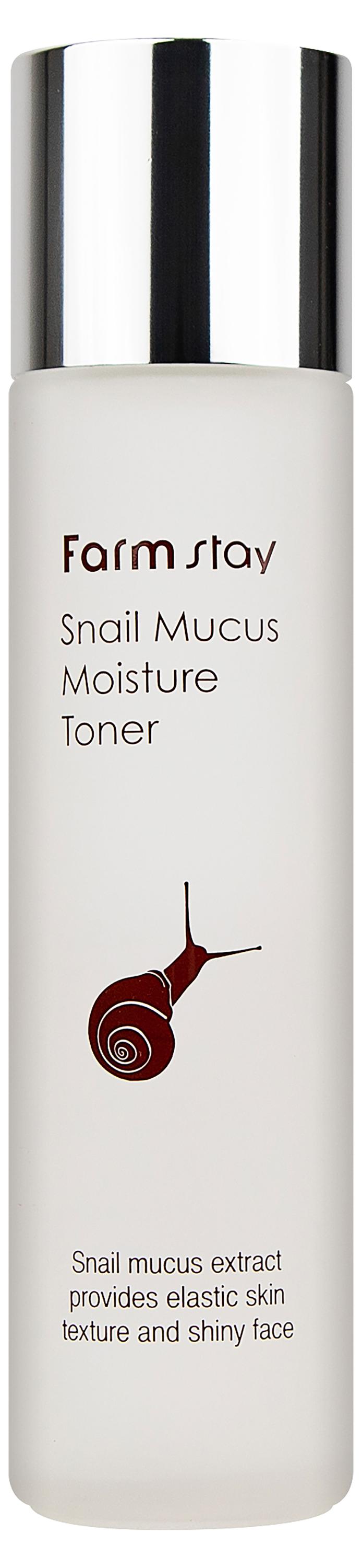 

Тонер для лица FarmStay Snail Mucus Moisture Toner увлажняющий с муцином улитки, 150 мл