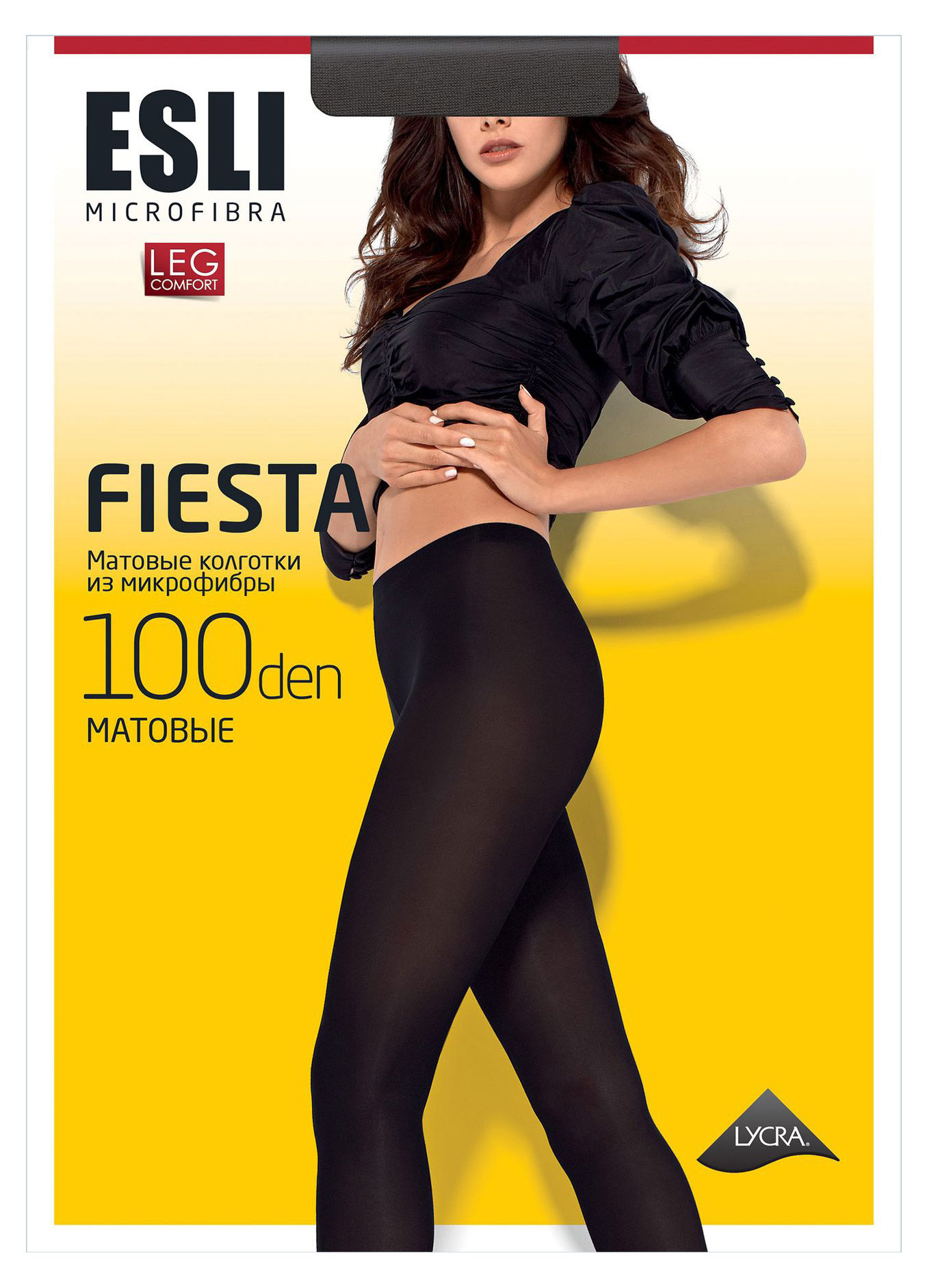 

Колготки женские ESLI Fiesta 100 den nero, р 3