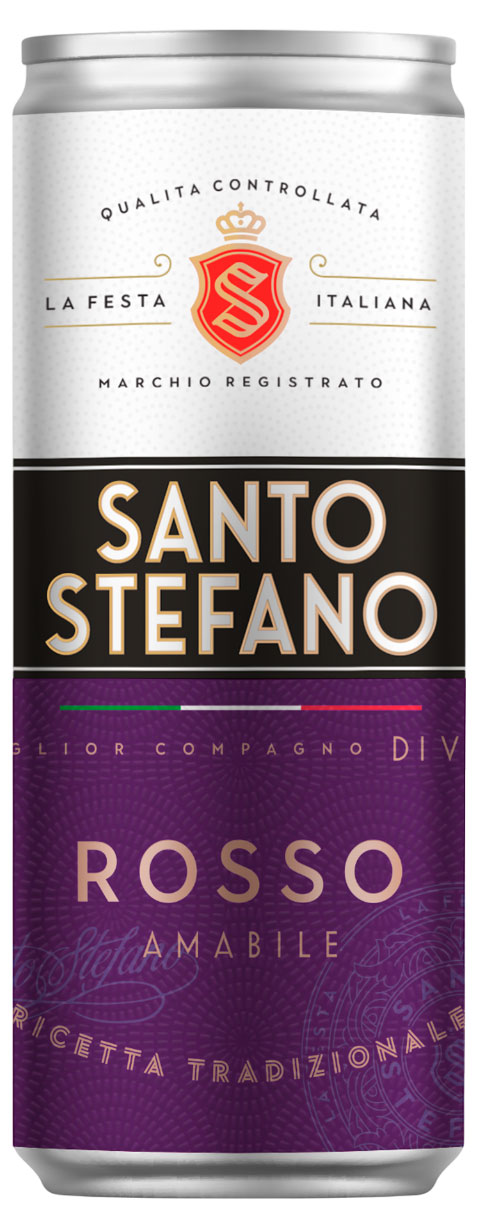 

Сидр Santo Stefano Rosso красный полусладкий 6%, 250 мл