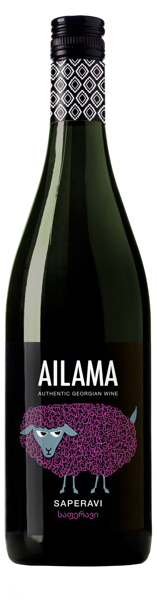 Изображение товара Вино Ailama Саперави красное сухое Грузия 0,75 л