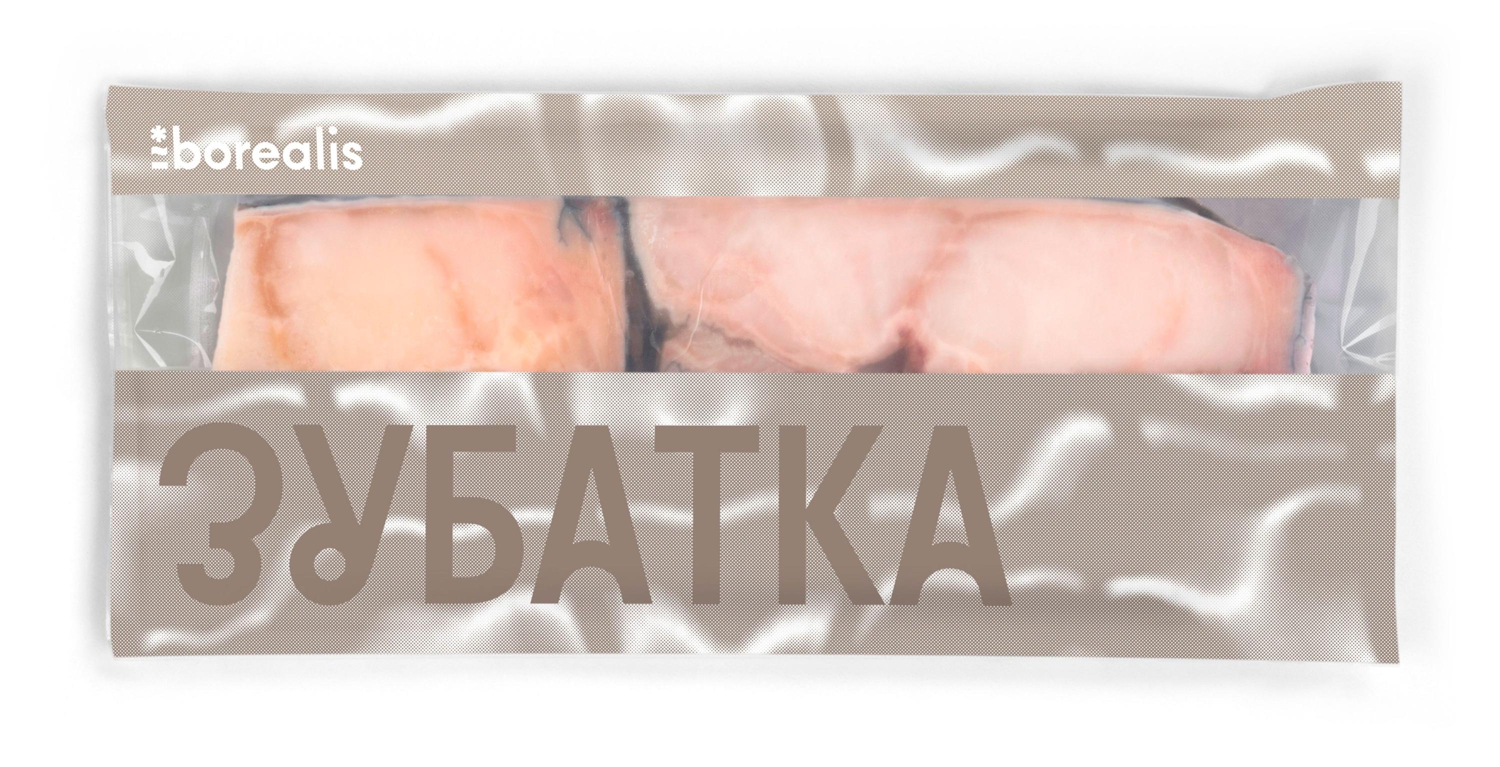 Изображение товара Замороженный стейк зубатки пестрой Borealis 600 г высокого качества