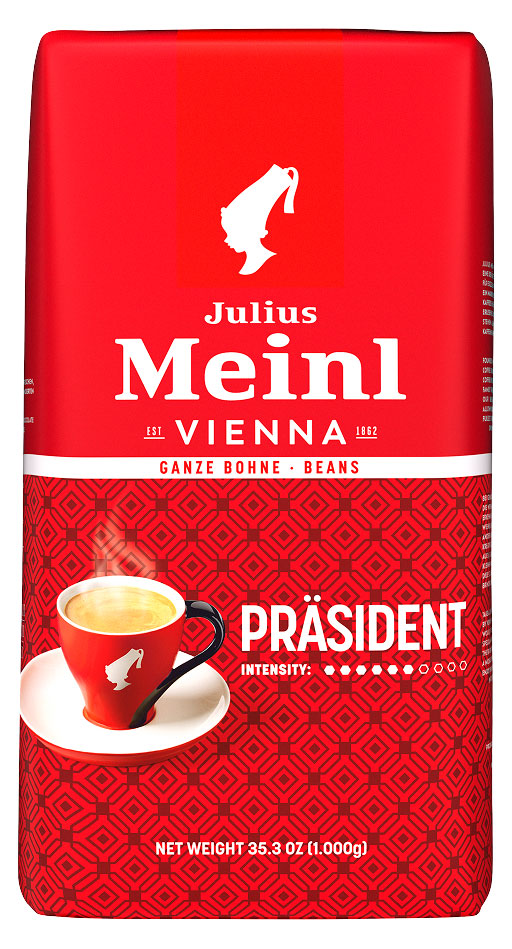 Изображение товара Кофе зерновой Julius Meinl Prasident, 1 кг