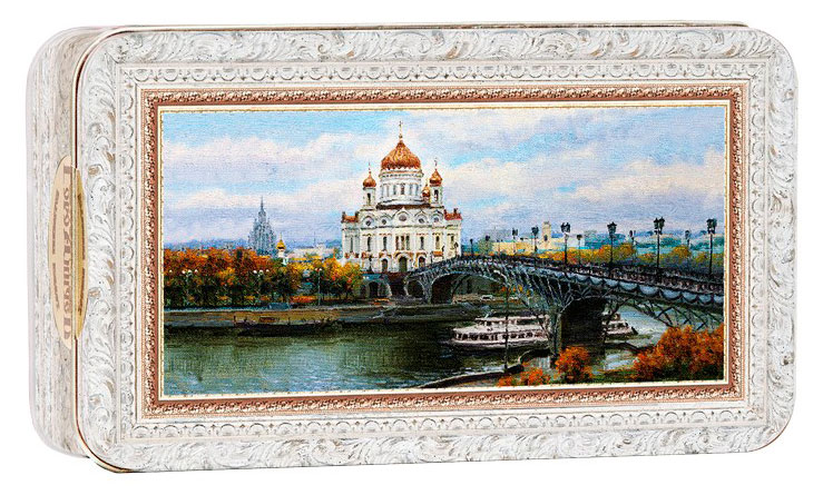 

Набор конфет Городничев Храм Христа Спасителя, 110 г