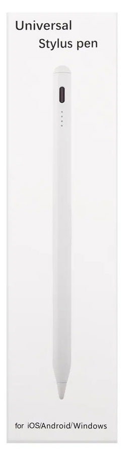 Изображение товара Стилус Red Line универсальный белый 1 шт для сенсорных экранов
