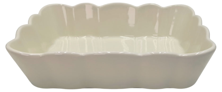 

Форма для запекания Hitt White Diamond керамическая прямоугольная, 22,8х16,8х6 см