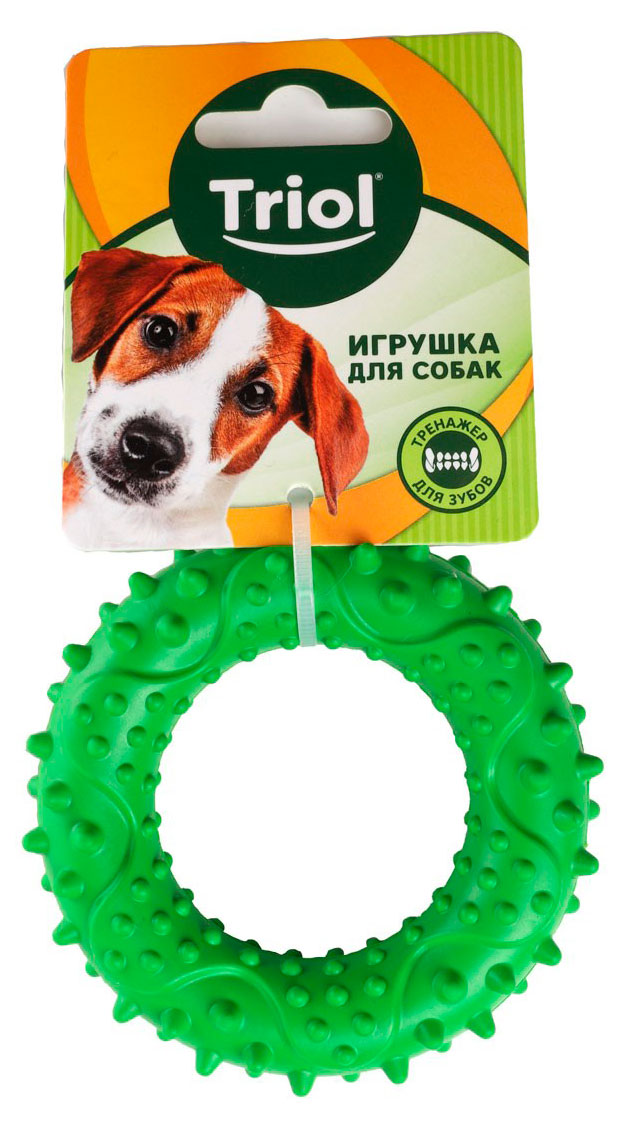 Изображение товара Игрушка для собак Triol Кость с шипами, 24,5 см в ассортименте