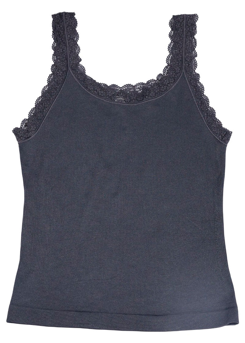 Изображение товара Женская майка InExtenso темно-серая для повседневной носки