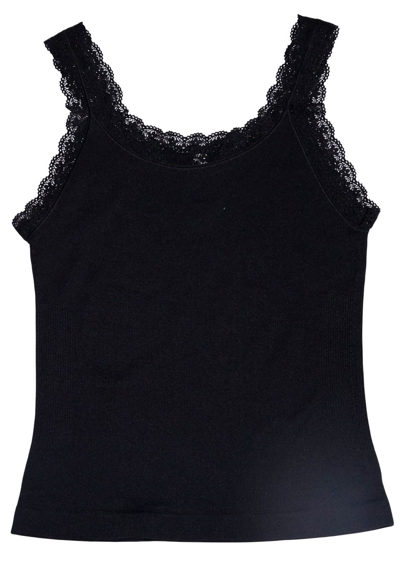 Изображение товара Женская майка InExtenso черного цвета универсальный размер для повседневного ношения