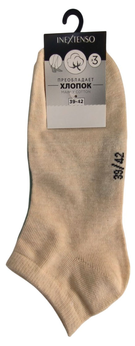 Изображение товара InExtenso носки женские трех паков 3 пары повседневные 35-42