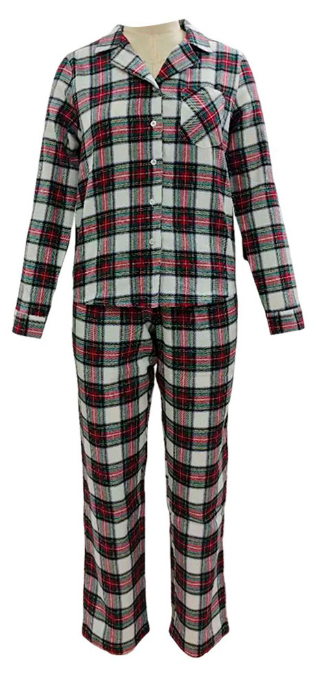 

Пижама женская бело-красная