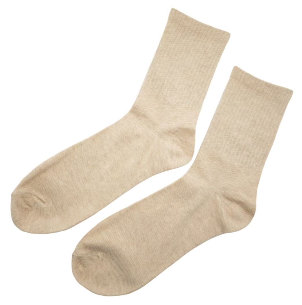 Изображение товара Женские бежевые классические носки для повседневной носки 38-42 серия SOCKSLNT2502
