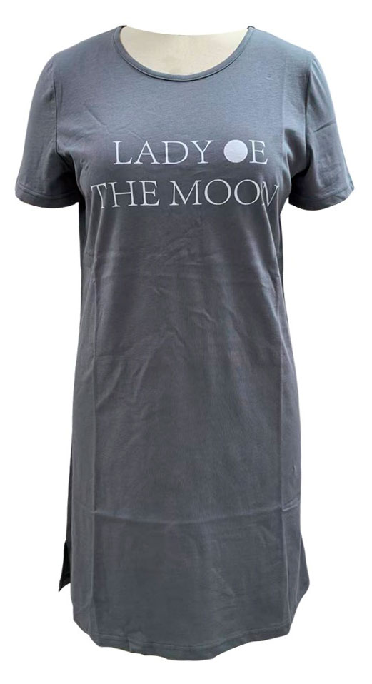 

Сорочка женская темно-серая