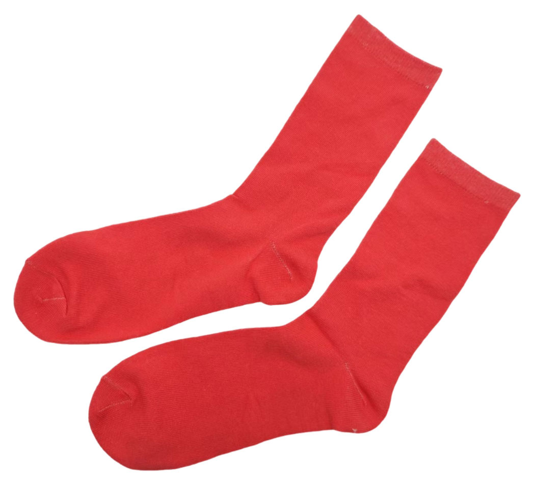 Изображение товара Носки женские красные, р 38-42