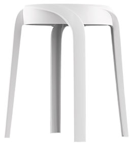 

Табурет Avis белый, 30х30х46,5 см