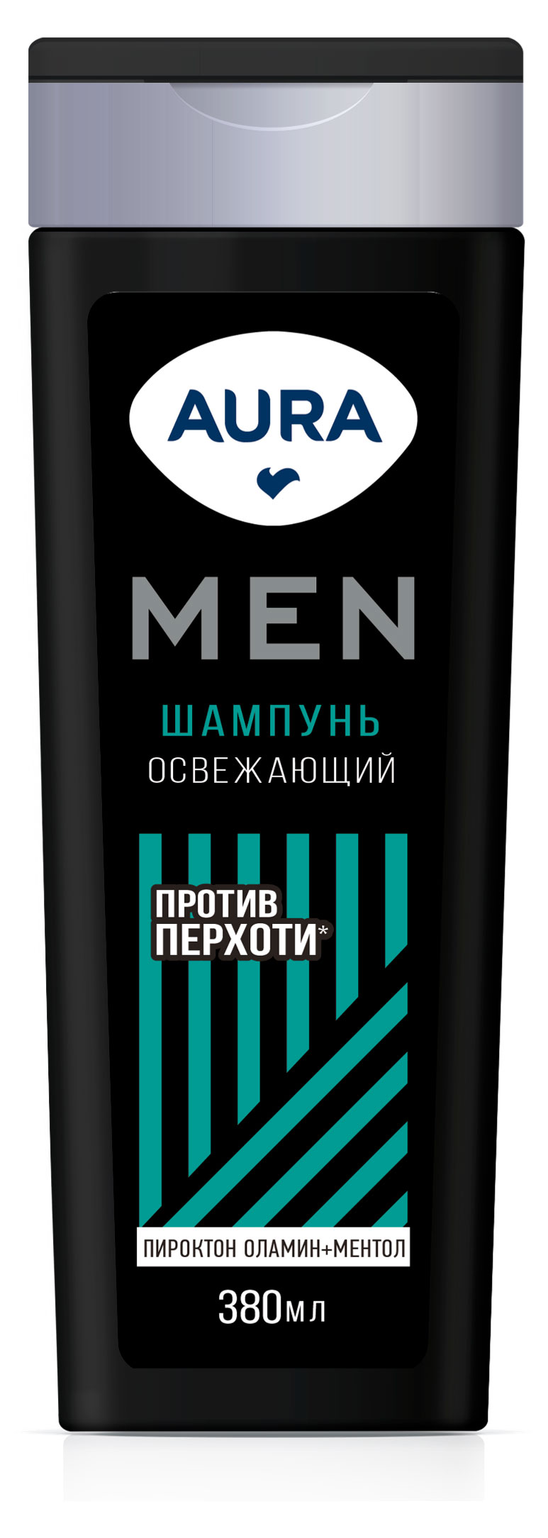 

Шампунь Aura Men Освежающий против перхоти, 380 мл