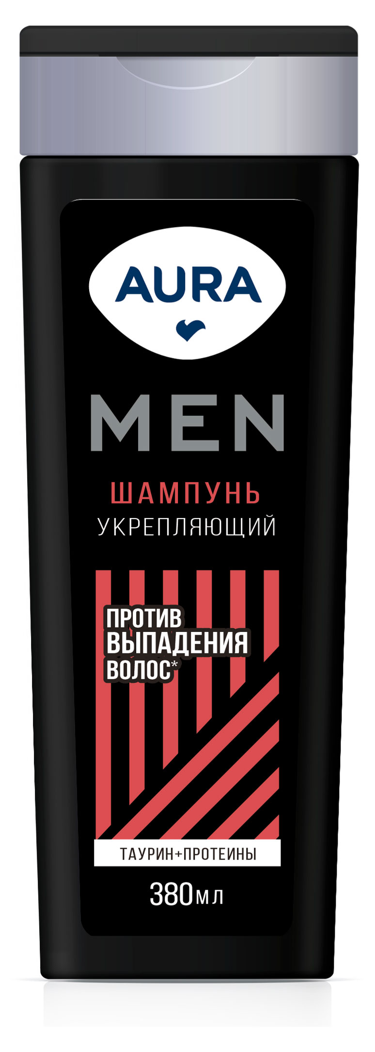 Изображение товара Шампунь Aura Men Укрепляющий против выпадения волос, 380 мл