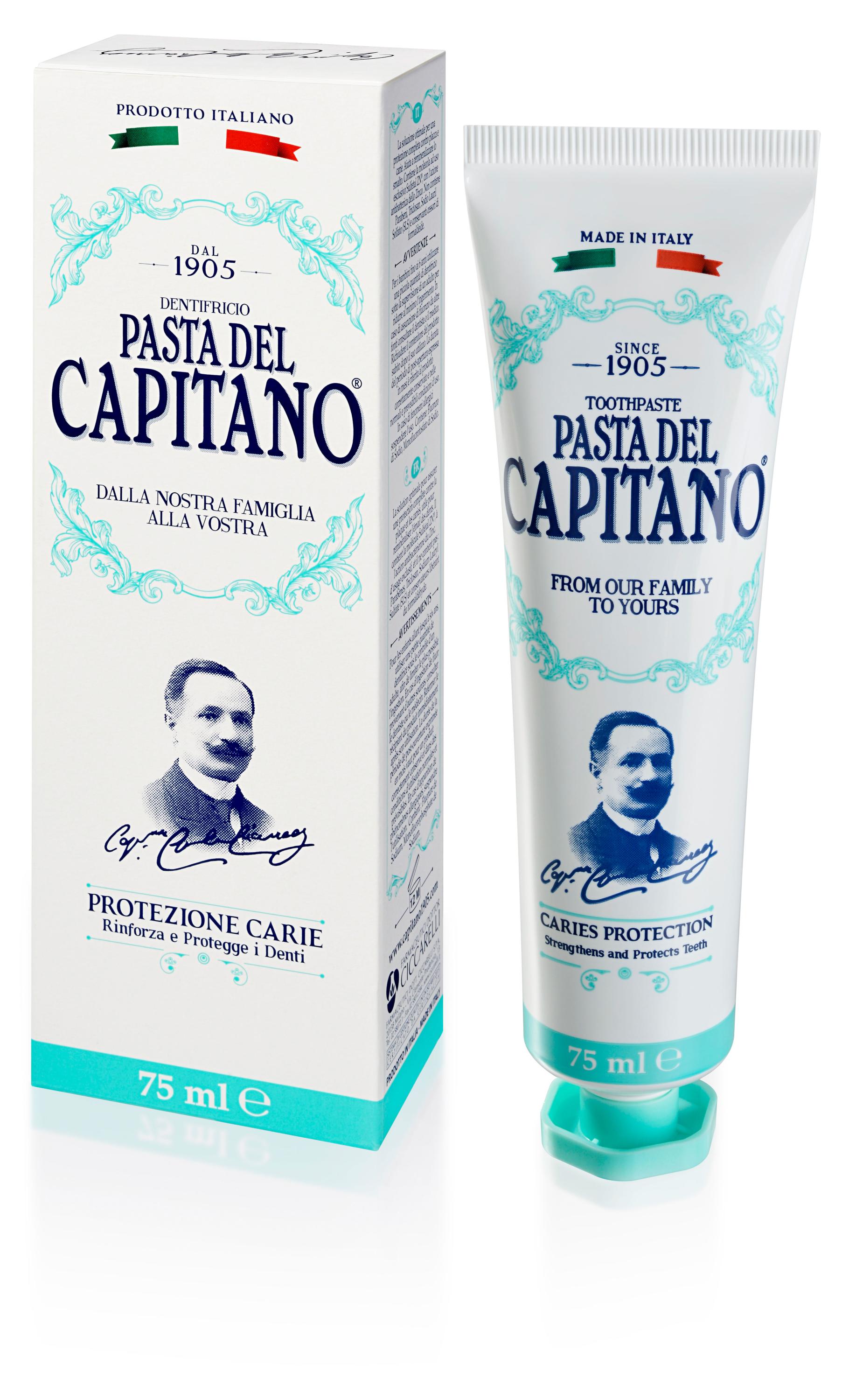 

Зубная паста Pasta Del Capitano 1905 полная защита от кариеса, 75 мл
