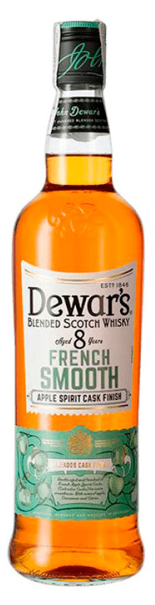 Изображение товара Виски Dewar's French Smooth 8 лет Великобритания, 0,7 л