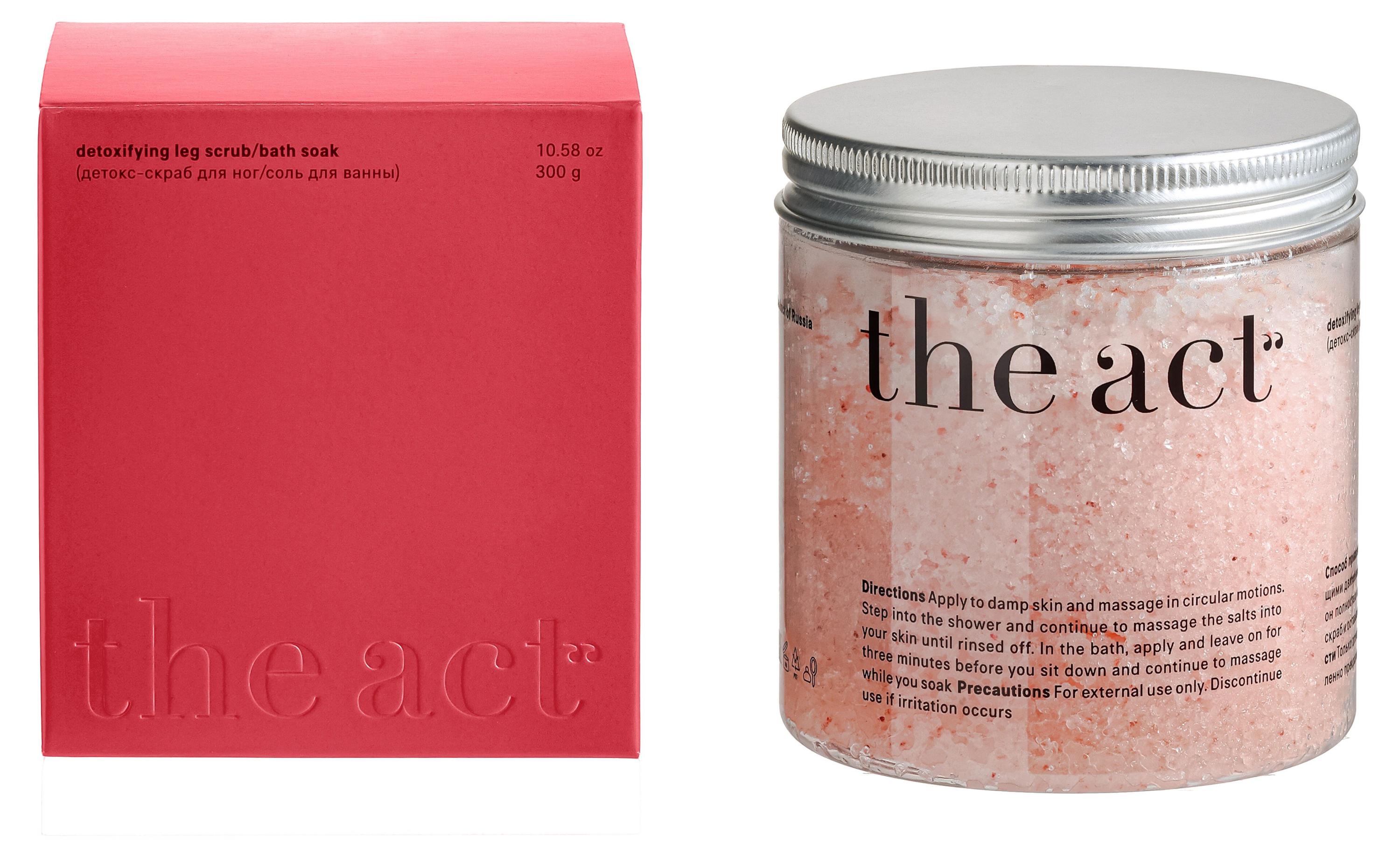 

Детоск-скраб для ног The Act с грейпфрутом, 300 г