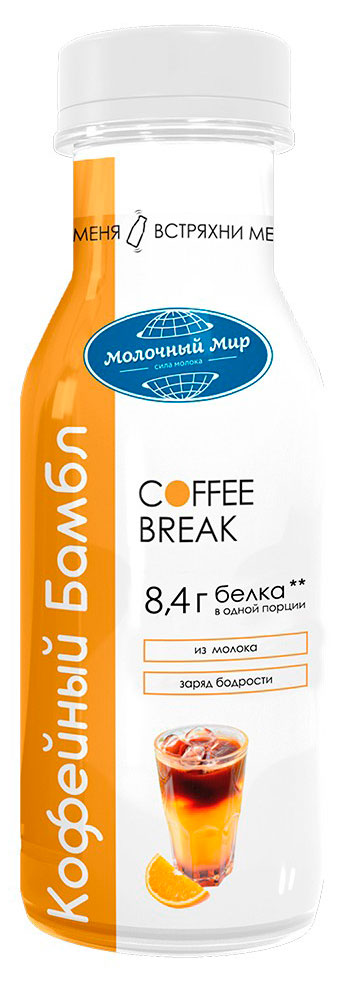 Изображение товара Напиток молочный Coffee Break со вкусом Бамбл кофе 1,3% БЗМЖ, 280 г