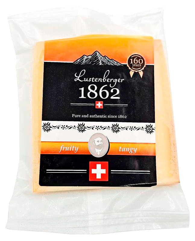 

Сыр полутвердый Lustenberger 1862 Люстенбергер Швейцарский фруктово-пряный 50% БЗМЖ, 150 г