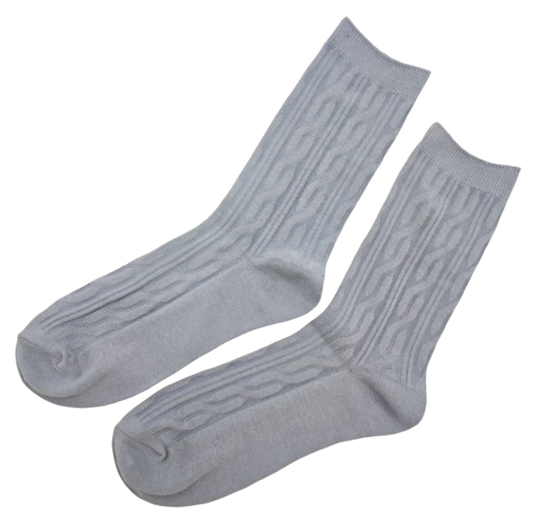 Изображение товара Женские серые носки классические 38-42 для повседневной носки