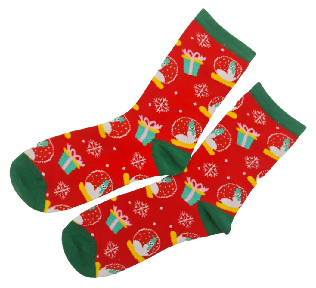 

Носки женские красные, р 38-42