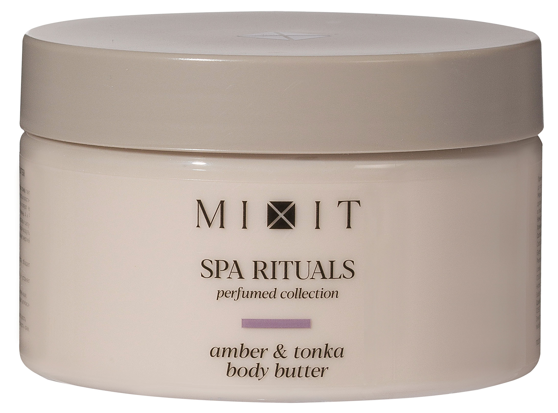 

Крем-баттер для тела Mixit Spa Rituals Amber & Tonka с ароматом амбры и бобов тонка, 250 г