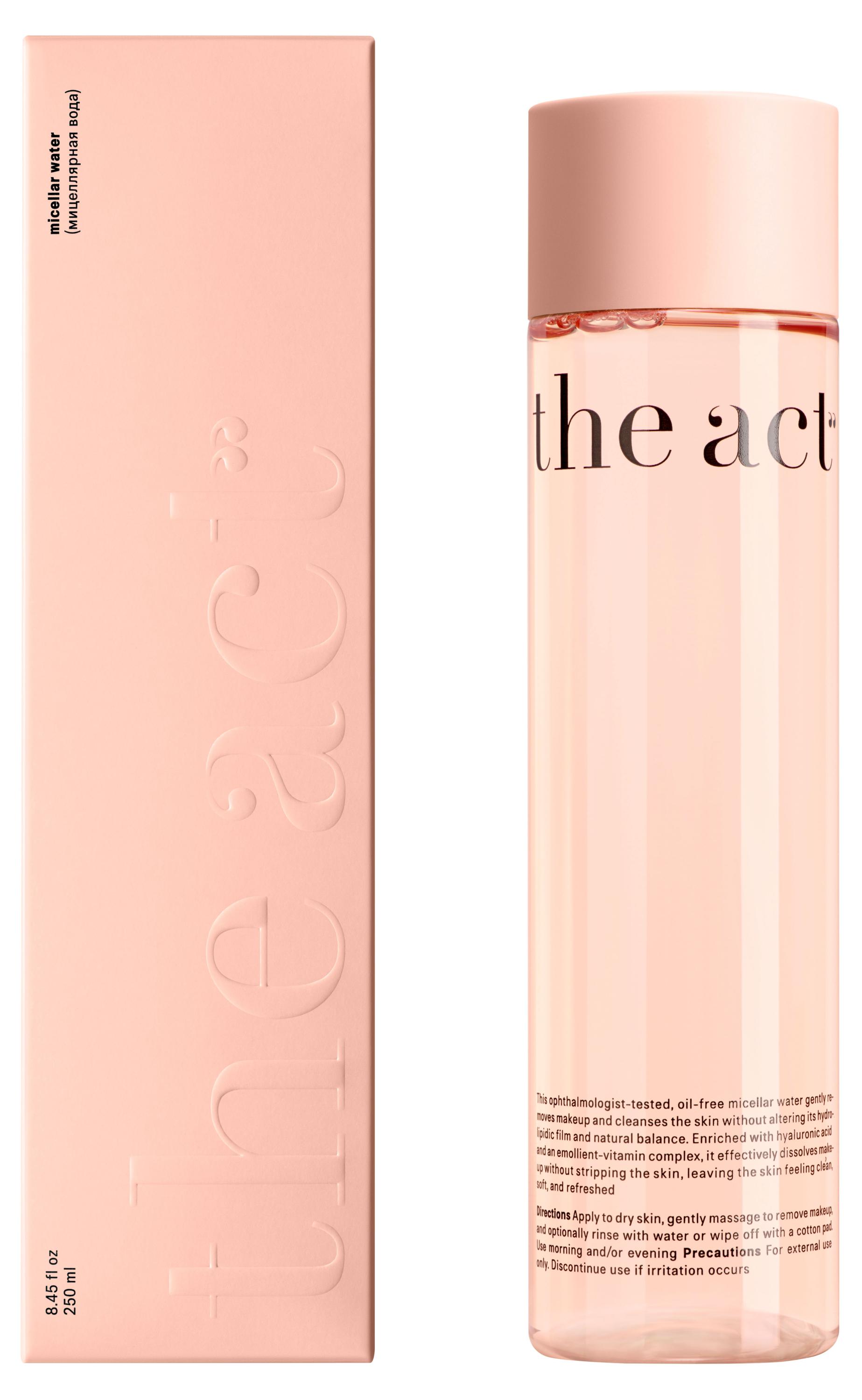 

Мицеллярная вода The Act, 250 мл